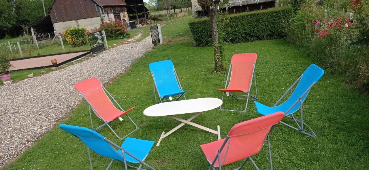 Maison Normande Au Bord De Seine, Le Verger De Pacome Anneville-Ambourville Exteriör bild